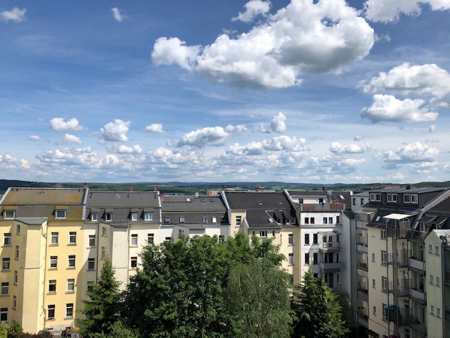 Ausblick in das Vogtland